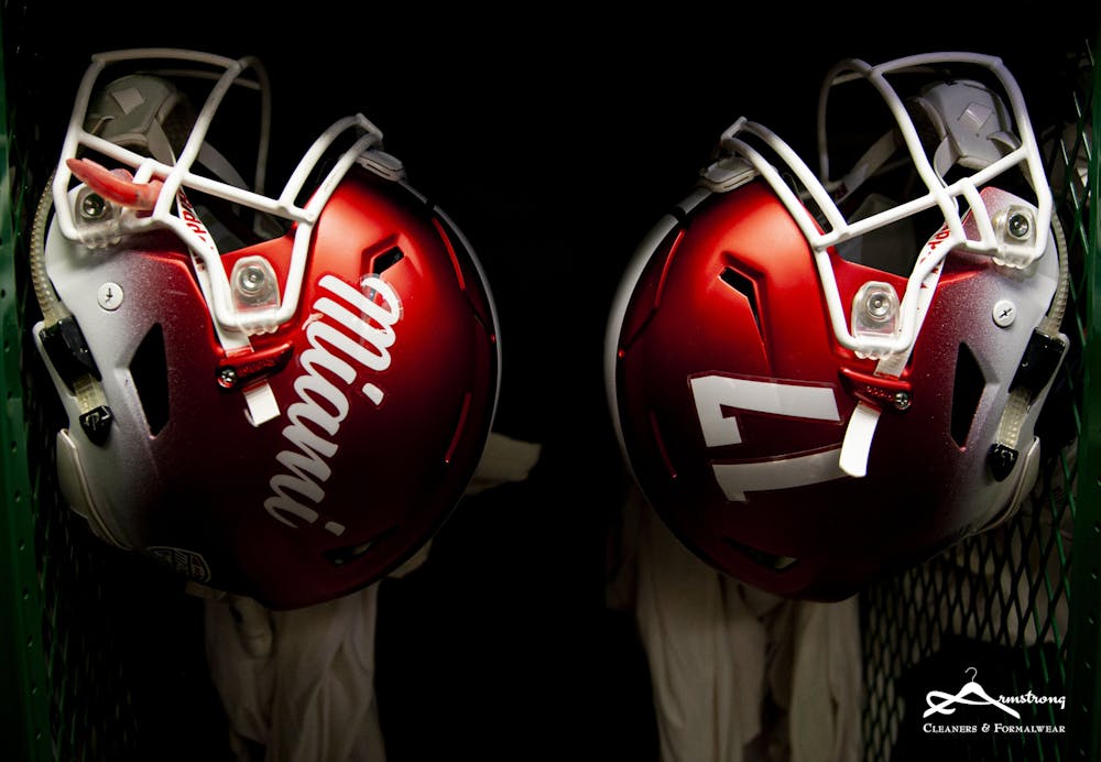 The Miami RedHawks will be back in uniform on Nov. 4.
