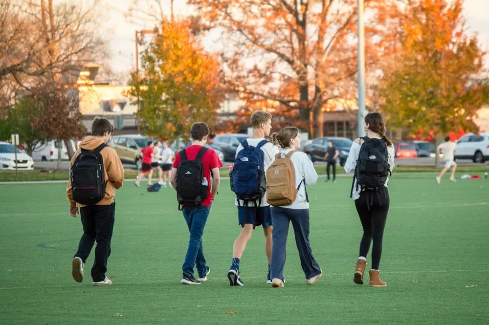 Cook Field is a heavily utilized green space on campus and is a proposed location for a new university-affiliated hotel.