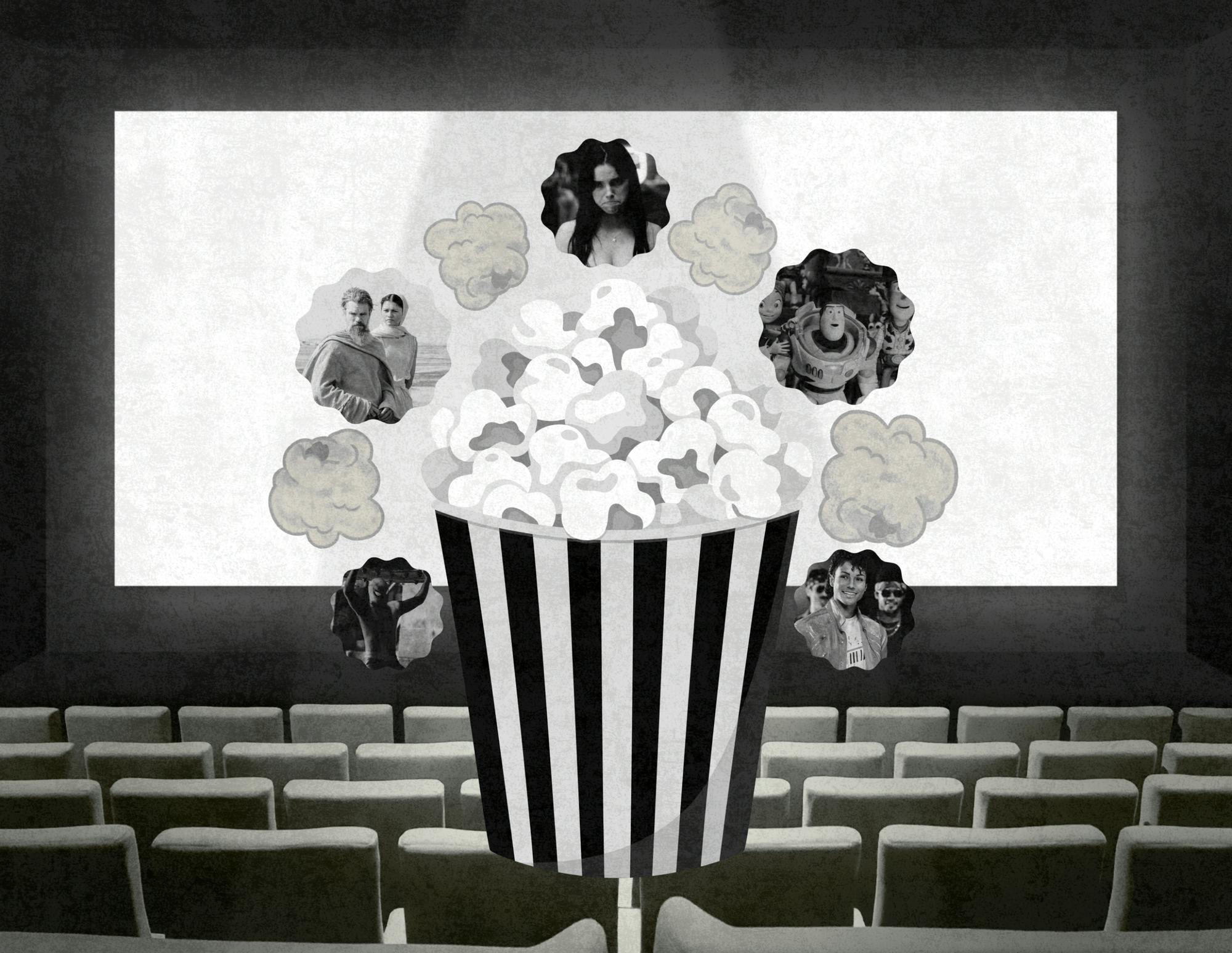 The movie industry has had great success in the past year.