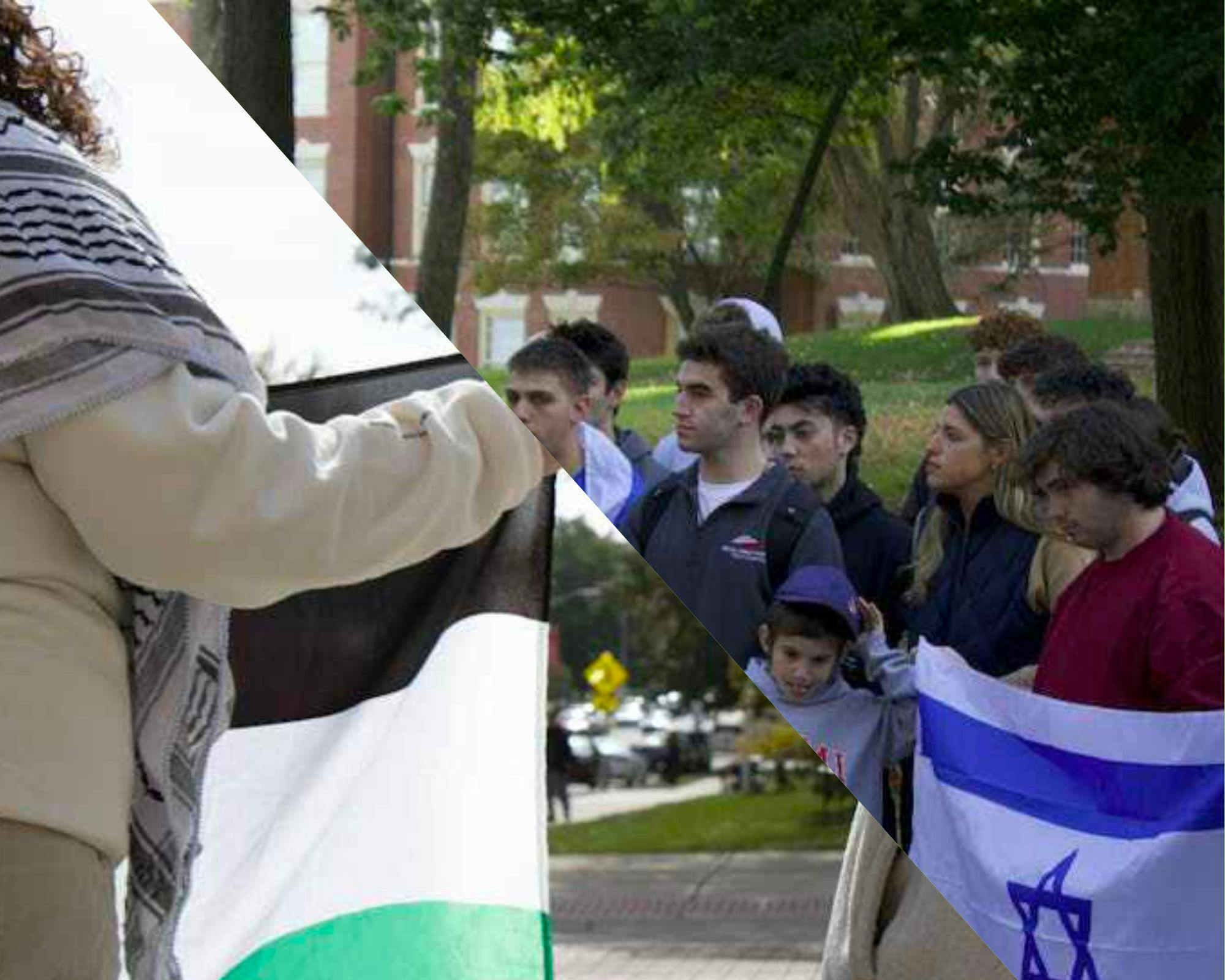 Student leaders in both Students for Justice in Palestine and Students Supporting Israel held campus events in response to the war. 