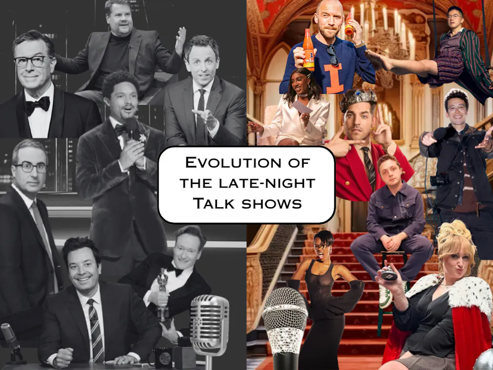 Late-night shows are evolving into a new era.