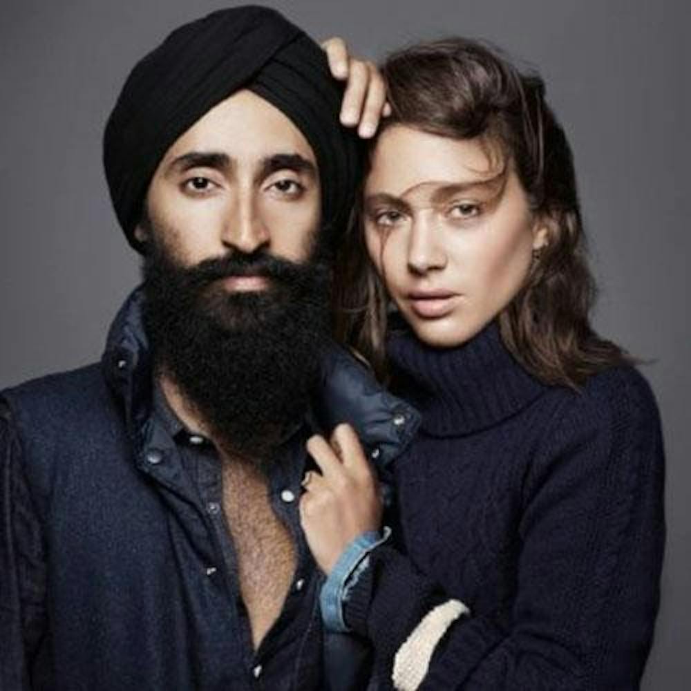 Gap’s new Make Love campagin posters, featuring actor Waris Ahluwalia and model and filmmaker Quentin Jones, have been defaced and vandalized in New York City. 