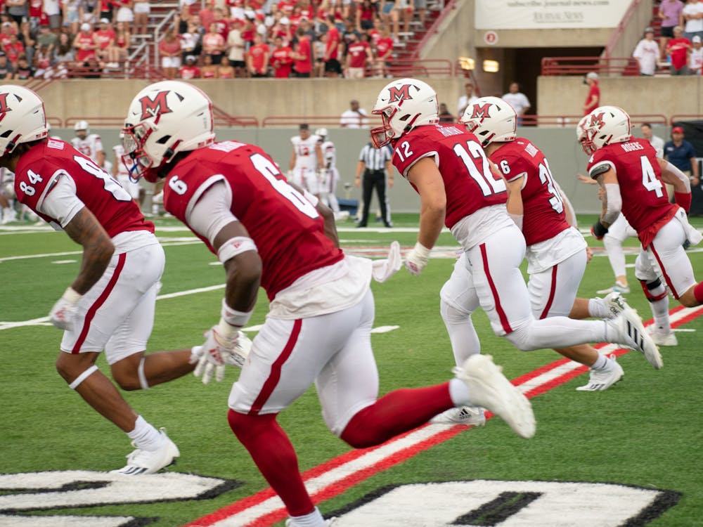 Miami football head coach Chuck Martin is confident in his team going into 2023.