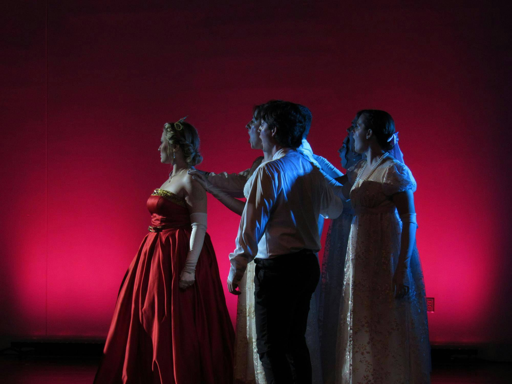 The cast and crew of 'Anastasia' performed the show in Wilks Theater.