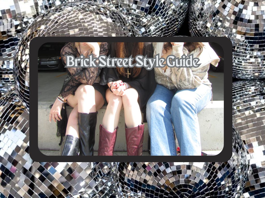Outfit ideas for visiting The Brick Street.