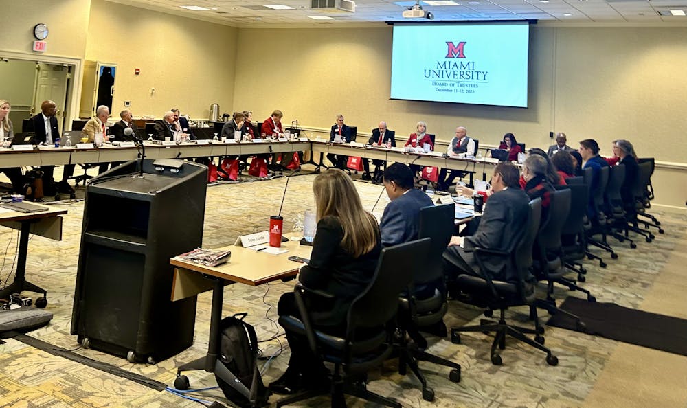 The Board of Trustees discussed the planned demolition of Williams Hall, Wells Hall, Hanna House and Joyner House during summer of 2026.