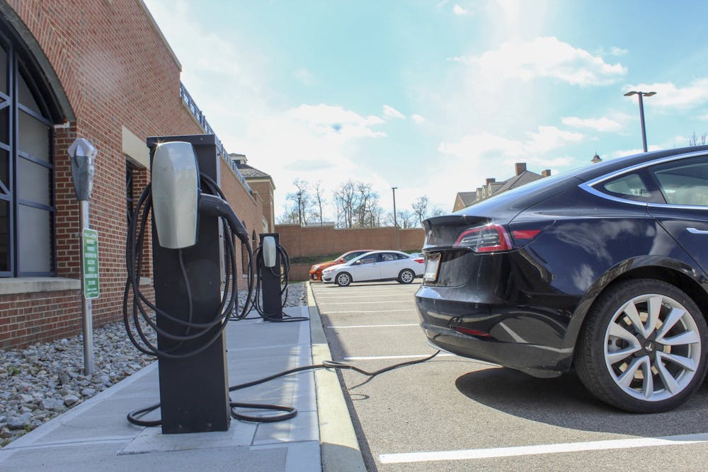 After receiving a grant from Ohio Environmental Protection Agency (OEPA), Miami and the City of Oxford will be creating nine new electric car charging ports. 