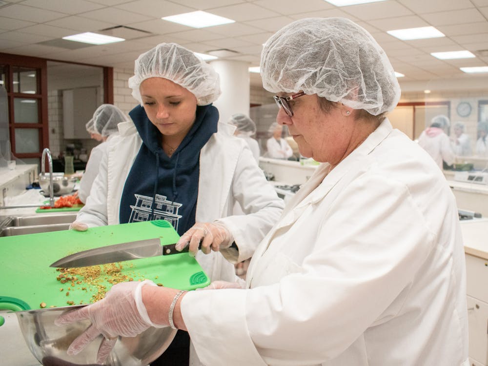 Students go out into the real world and apply what they’ve learned in their nutrition classes to one of the programs Parkinson runs.