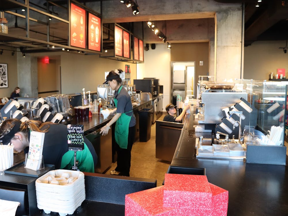 Miami University's Withrow Starbucks is open for the first time since the start of the COVID-19 pandemic.