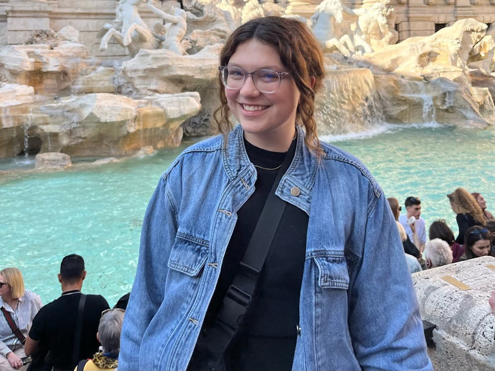 Rowell poses in her new closet staple.