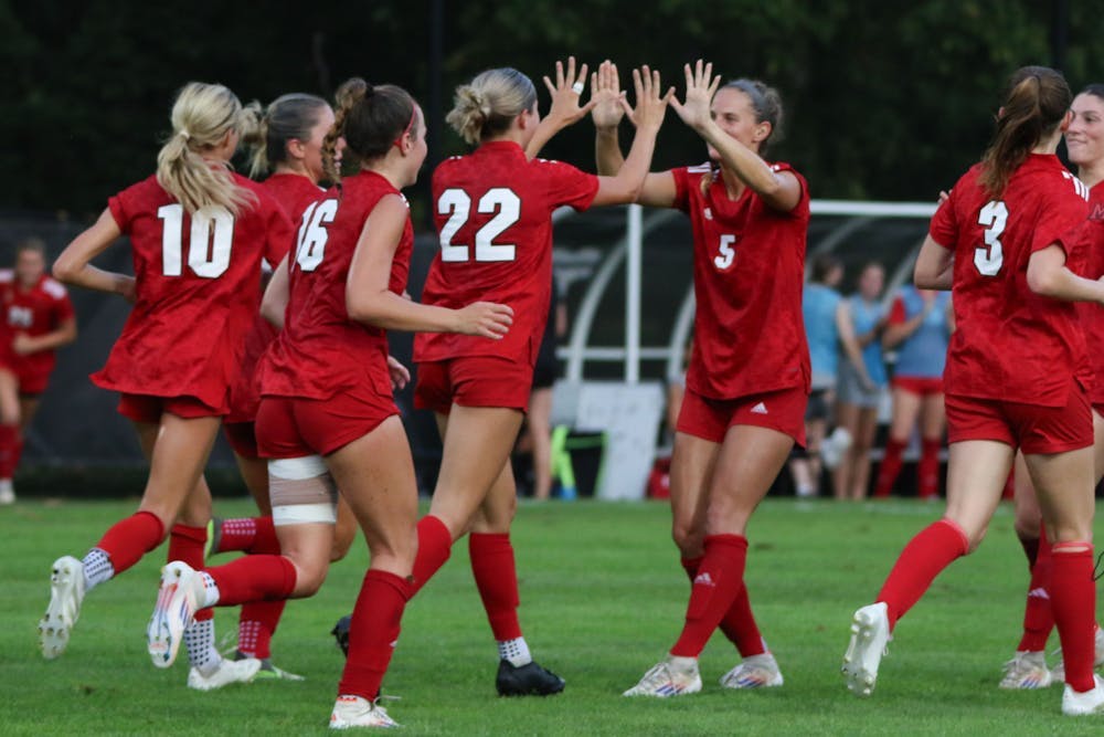 Miami's defeat against the Eagles was decided in the first half. The RedHawks had three shots on goal but none of them found the net. 