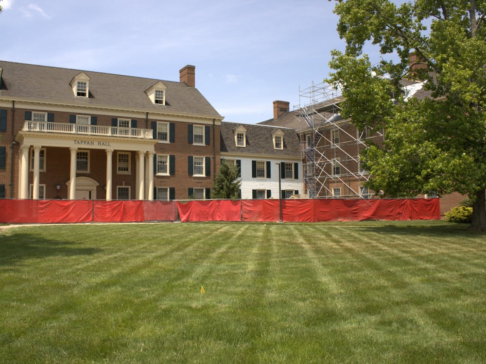 This summer, new air systems are being installed in Tappan Hall, which is part of a multi-year project to address air quality issues within residential halls on south quad.