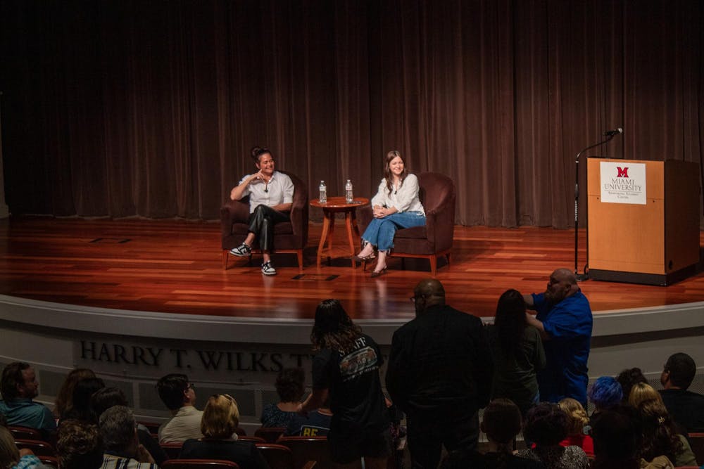 <p>Antonia Lofaso visited Miami University on Sept. 29 as part of the school's lecture series.</p>
