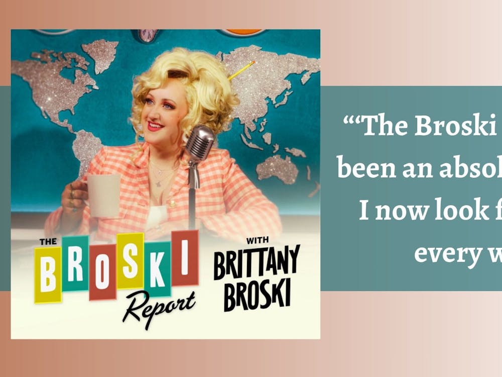 Popular content creator Brittany Broski’s podcast, “The Broski Report,” feels like a conversation with a friend.