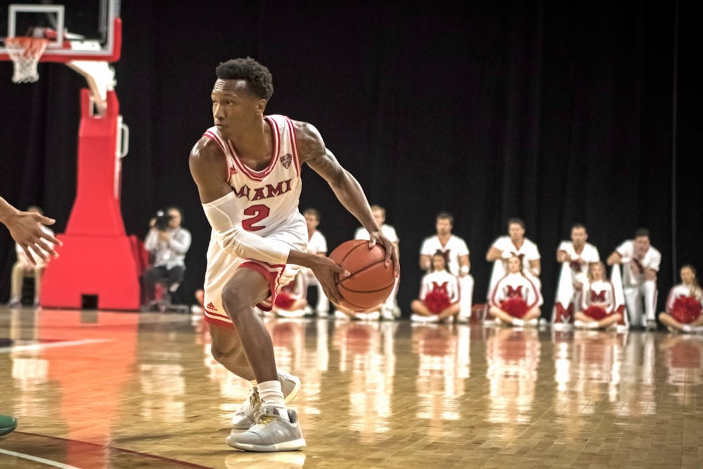 Junior guard Mekhi Lairy scored a team-high 24 points in Friday&#x27;s loss to Akron.