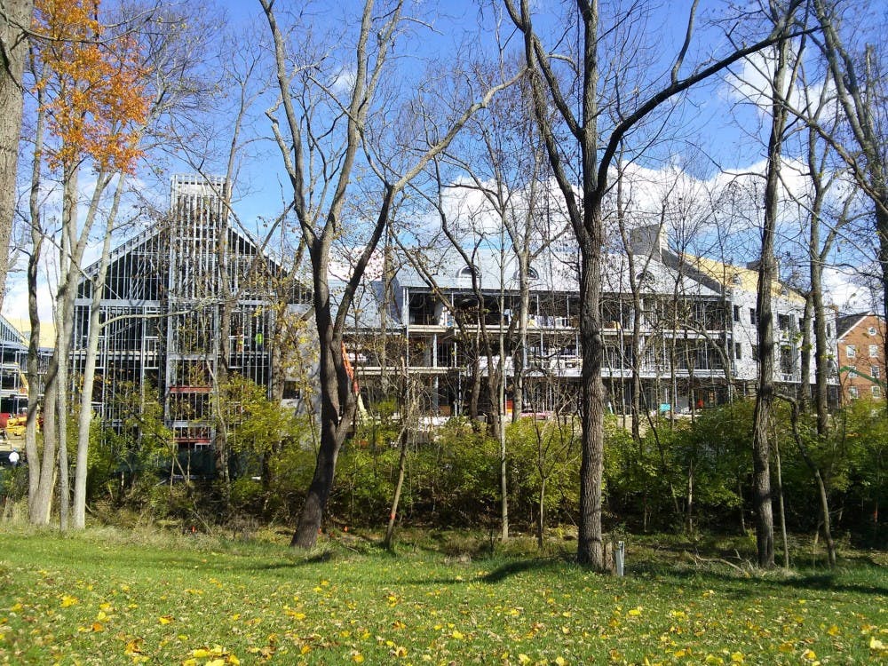 Construction on Western Campus