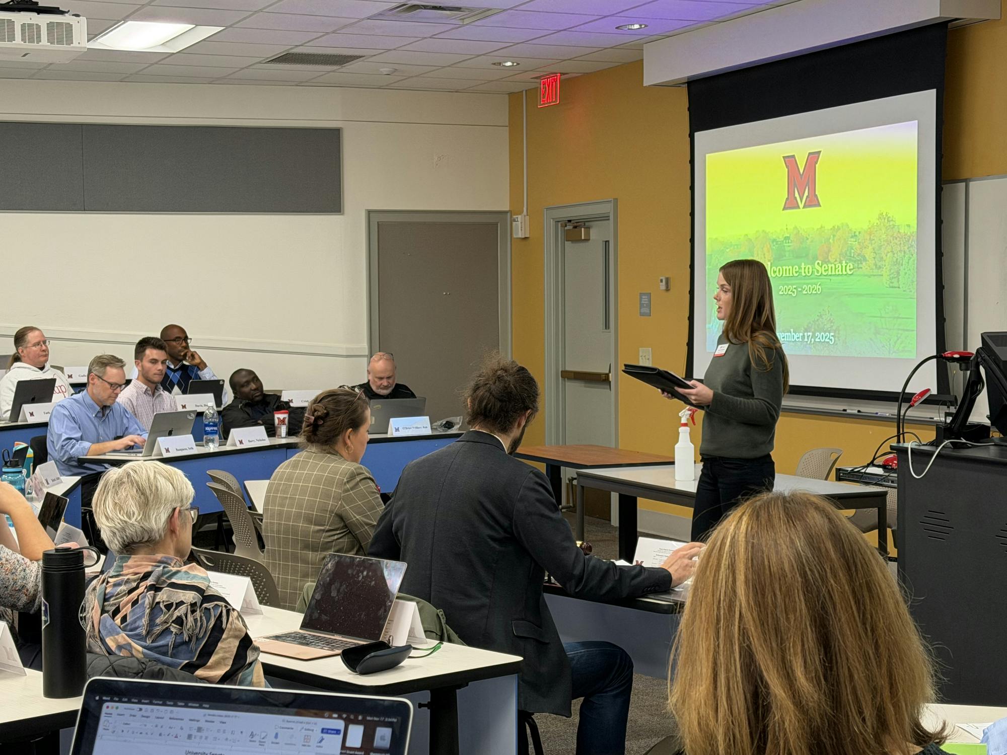 Miami University Senate officially approved a new Enabling Act created by the ad hoc committee.