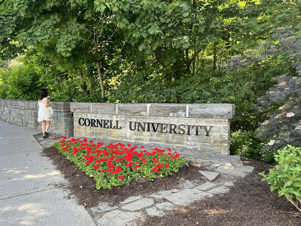 Cornell University Sign at southern entrance to Cornell University's West Campus. Photo from Wikimedia Commons
