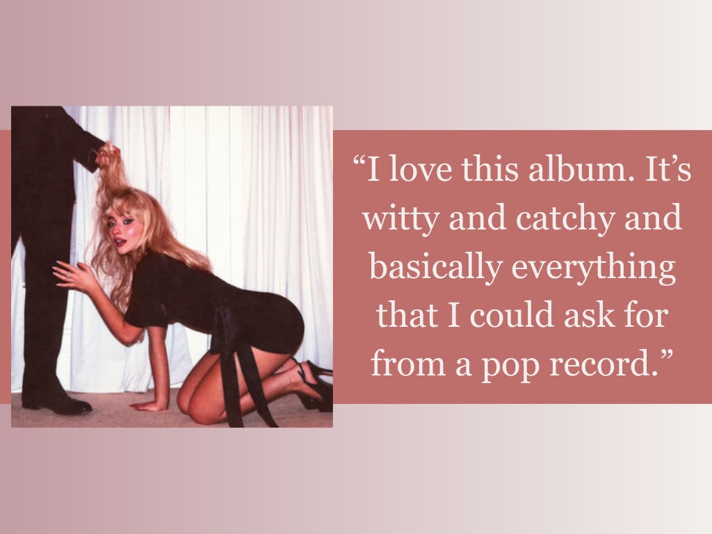 Sabrina Carpenter releases her seventh studio album, "Man's Best Friend."