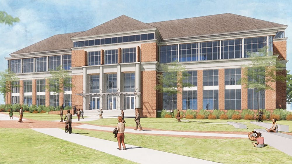 The Richard M. McVey Data Science building will house statistics, emerging technology & business and mathematics departments. Photo courtesy of Miami University Advancement.