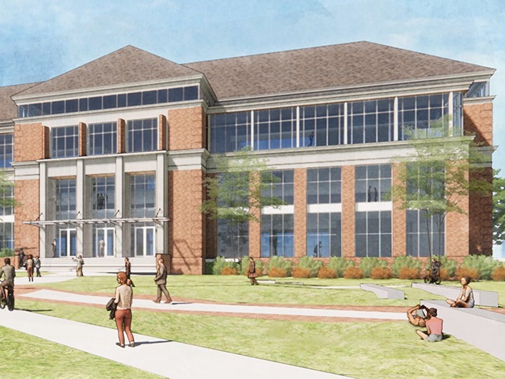 The Richard M. McVey Data Science building will house statistics, emerging technology & business and mathematics departments. Photo courtesy of Miami University Advancement.