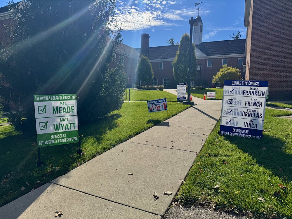 The Marcum Event Center served as one of three voting locations on Nov. 4. 