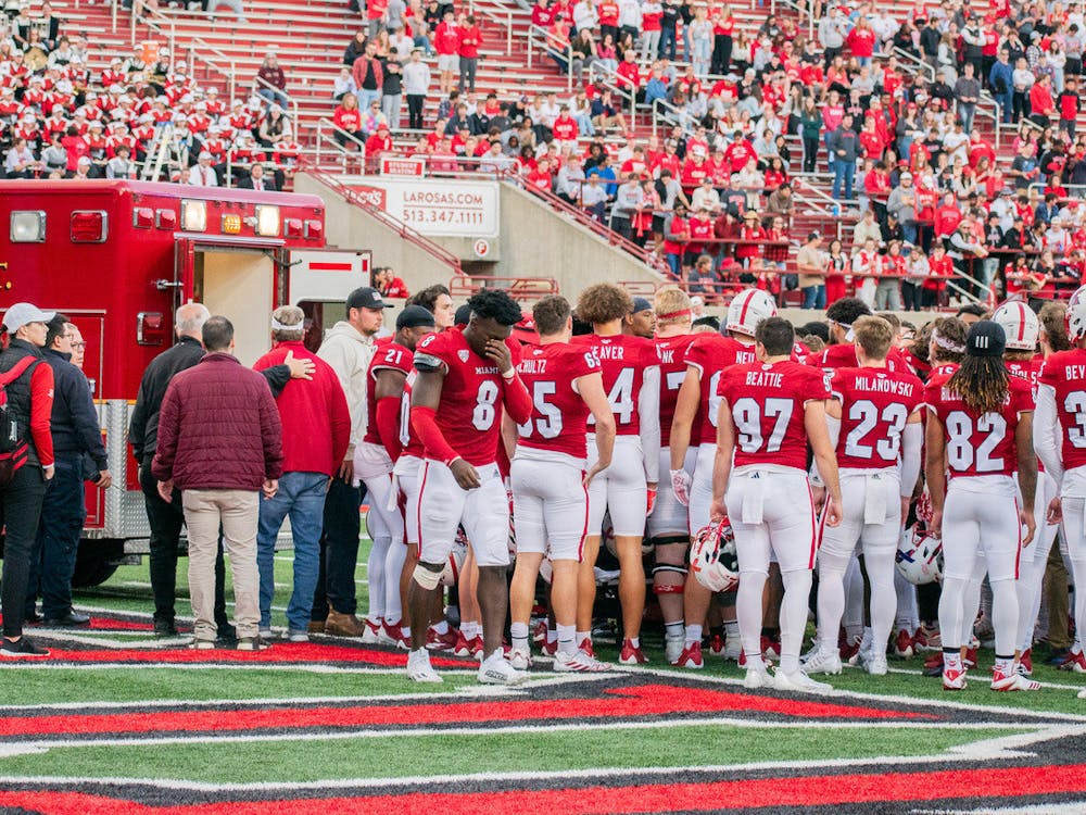 In Week 8, Miami football lost its first game of the Mid-American Conference schedule and its starting quarterback Brett Gabbert for the season.