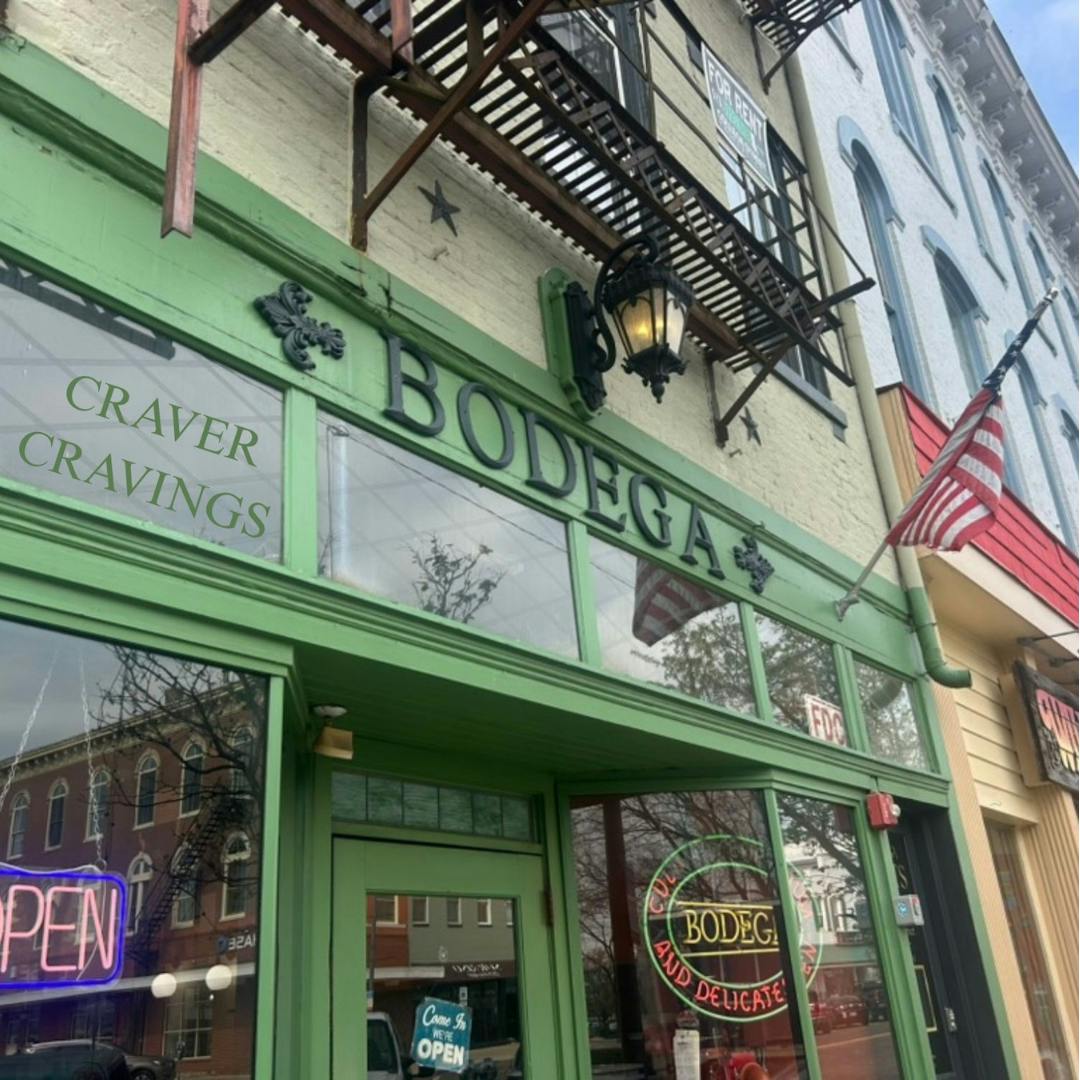 Bodega storefront located on West High Street.