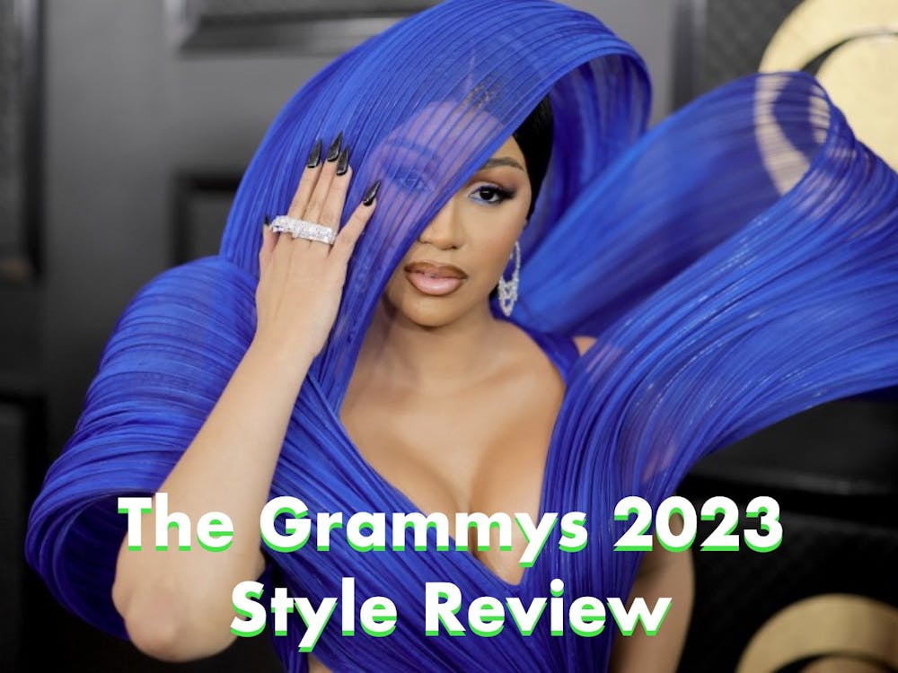 Cardi B looked breathtaking at the 65th annual Grammy Awards.