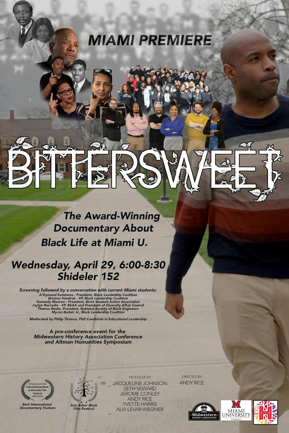 A documentary called "Bittersweet" was presented at Miami University.