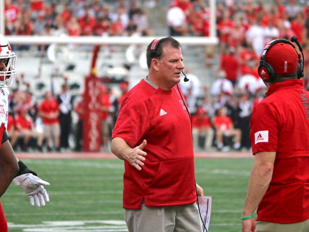 In Miami's last 31 Mid-American Conference games, Chuck Martin has led the RedHawks to a league-best 23-8 record.