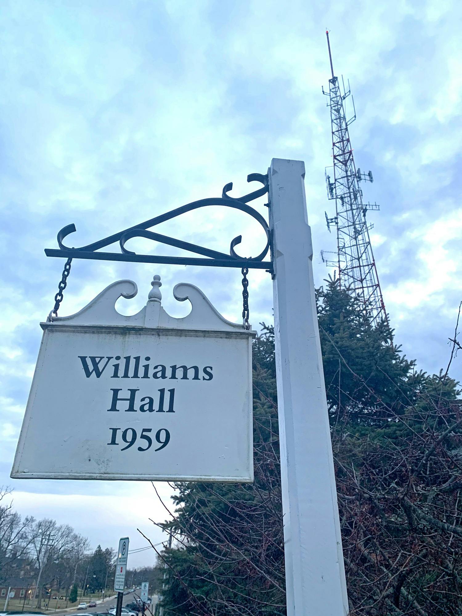 Provost Jason Osborne presented a university restructuring plan at the faculty assembly on Feb. 12. 