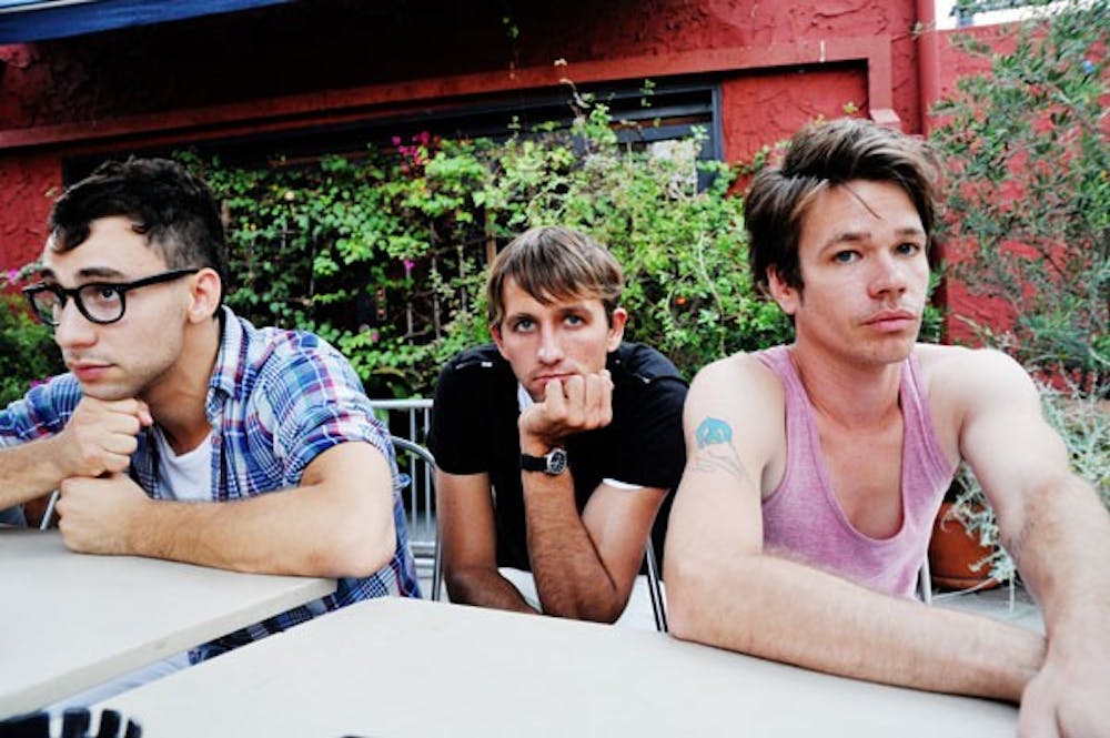 Lead singer of fun., Nate Ruess (right), formed the band in 2008. fun. has a wide variety of musical influences, ranging from show tunes to 1960s pop. 