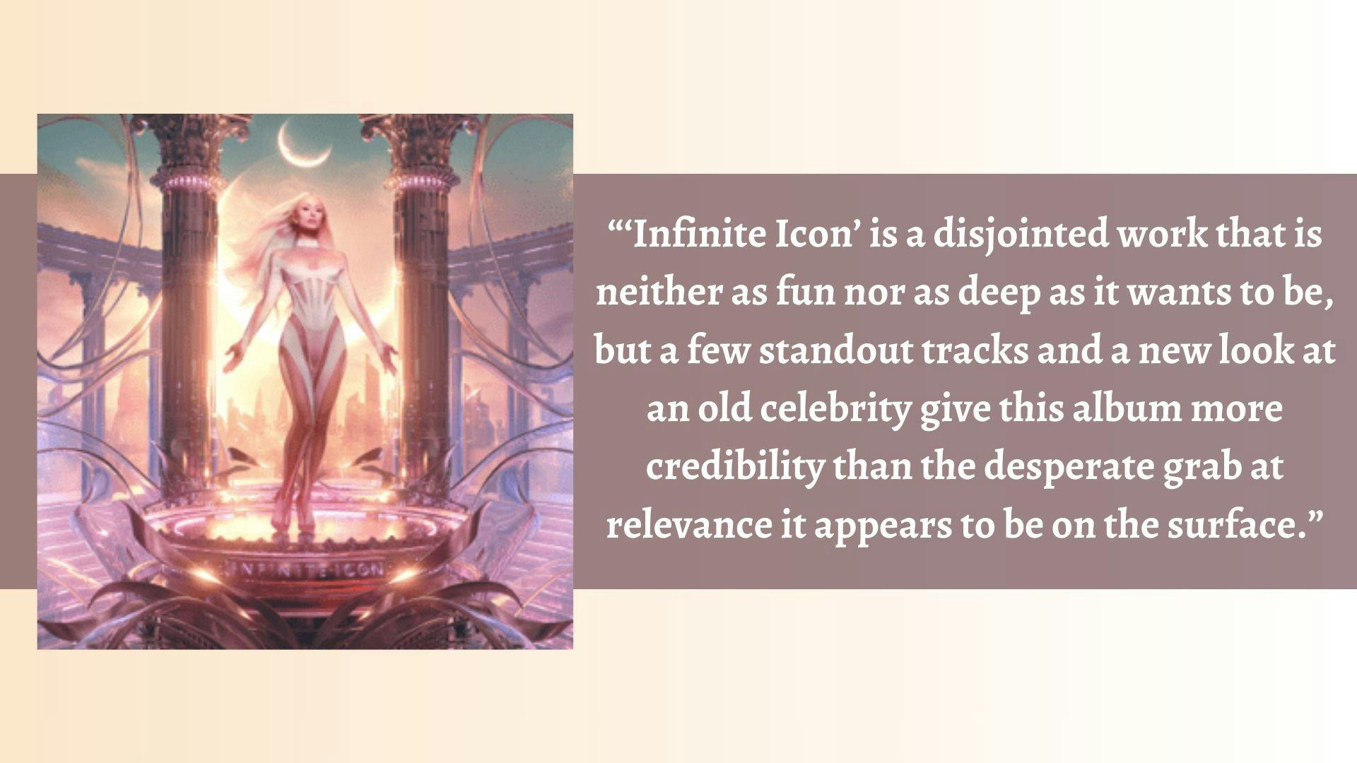 Paris Hilton&#x27;s sophomore album, &quot;Infinite Icon,&quot; took 18 years to arrive, and culture writer Eli Norman is not impressed.﻿