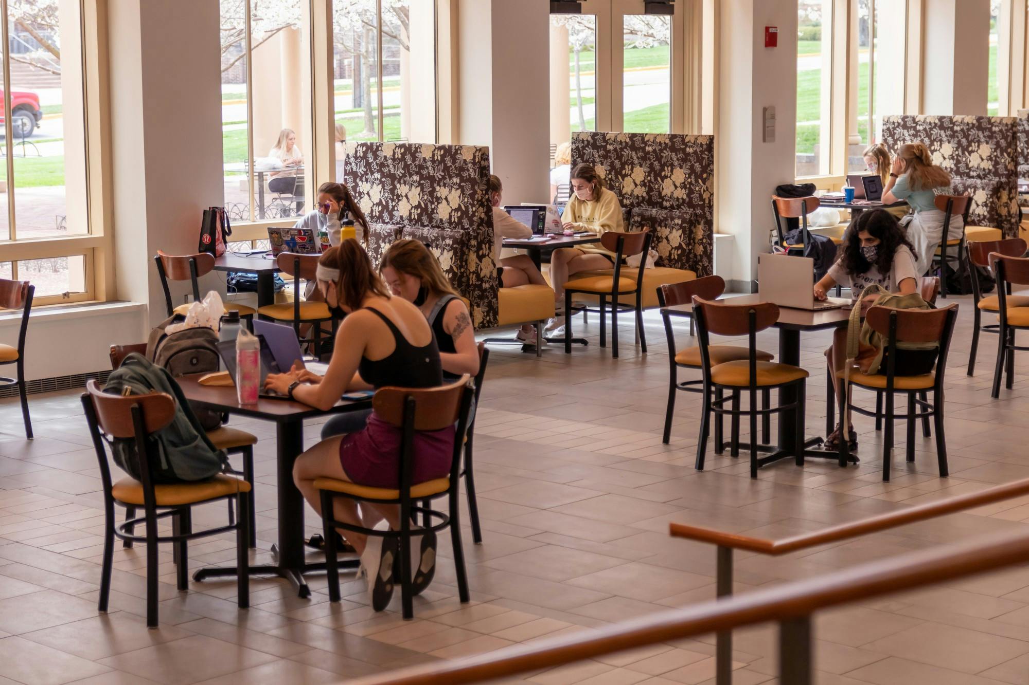 Finding a good place to study is just as important as getting the studying done. Some students choose to study in Armstrong Student Center (pictured here), while others choose to study in their dorm or a coffee shop. This list lays out the best study spots at Miami.