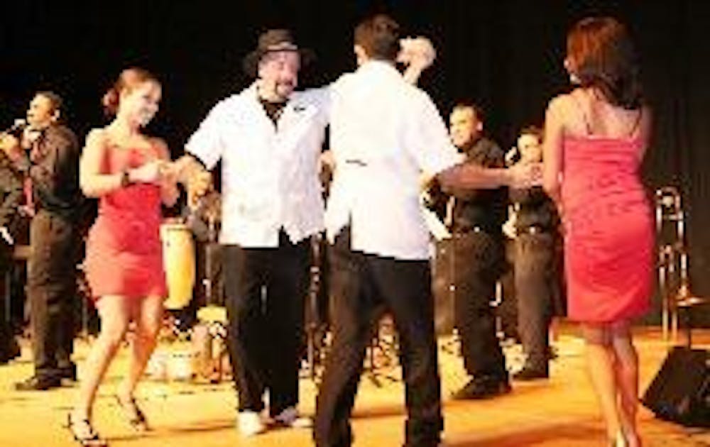 Tropicoso and Son del Caribe, two major Midwest salsa bands, perfom Thursday night at Millett Hall. 