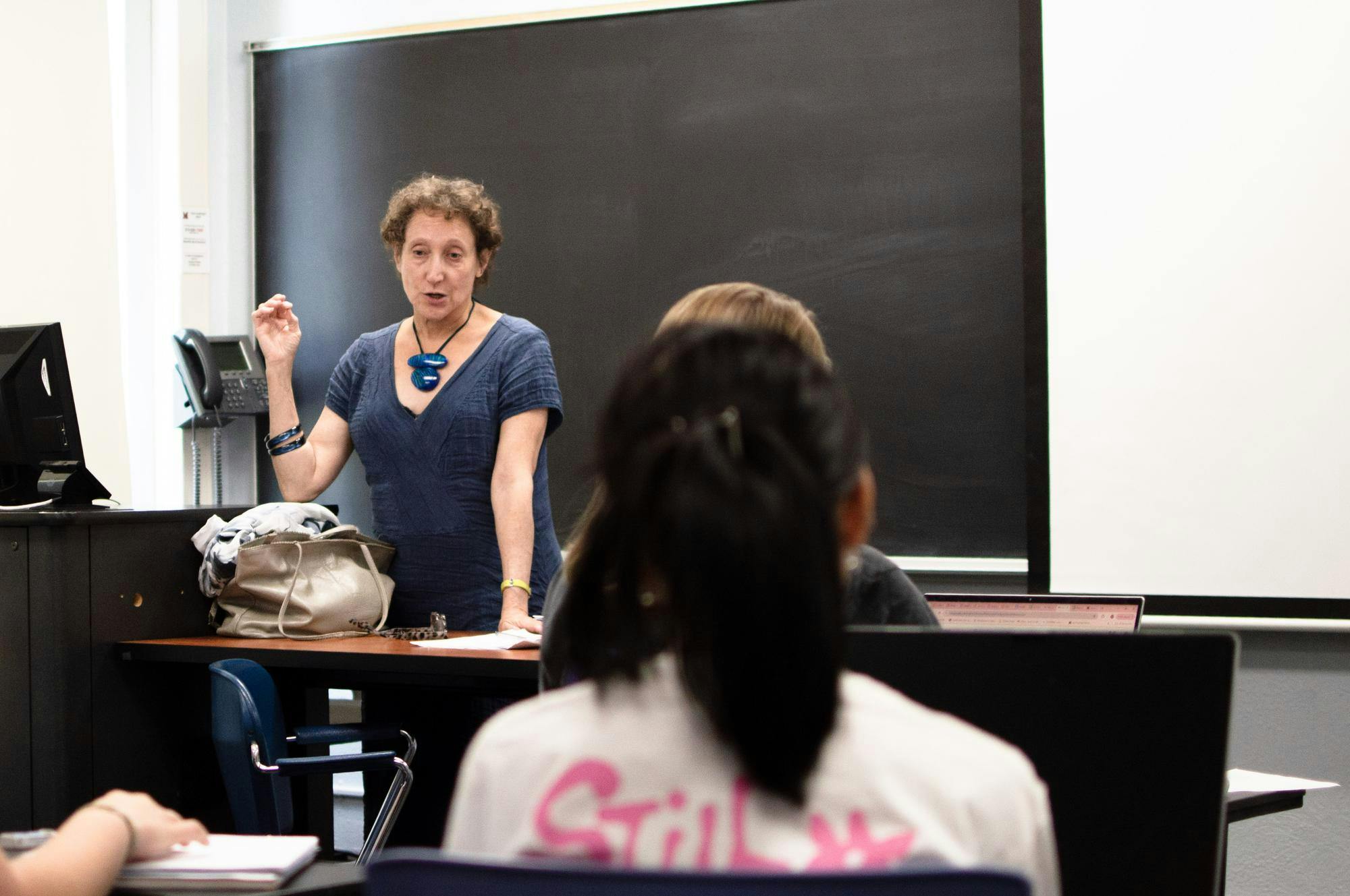 Professor Deborah Lyons discusses a reading on ancient religions in CLS 210. 