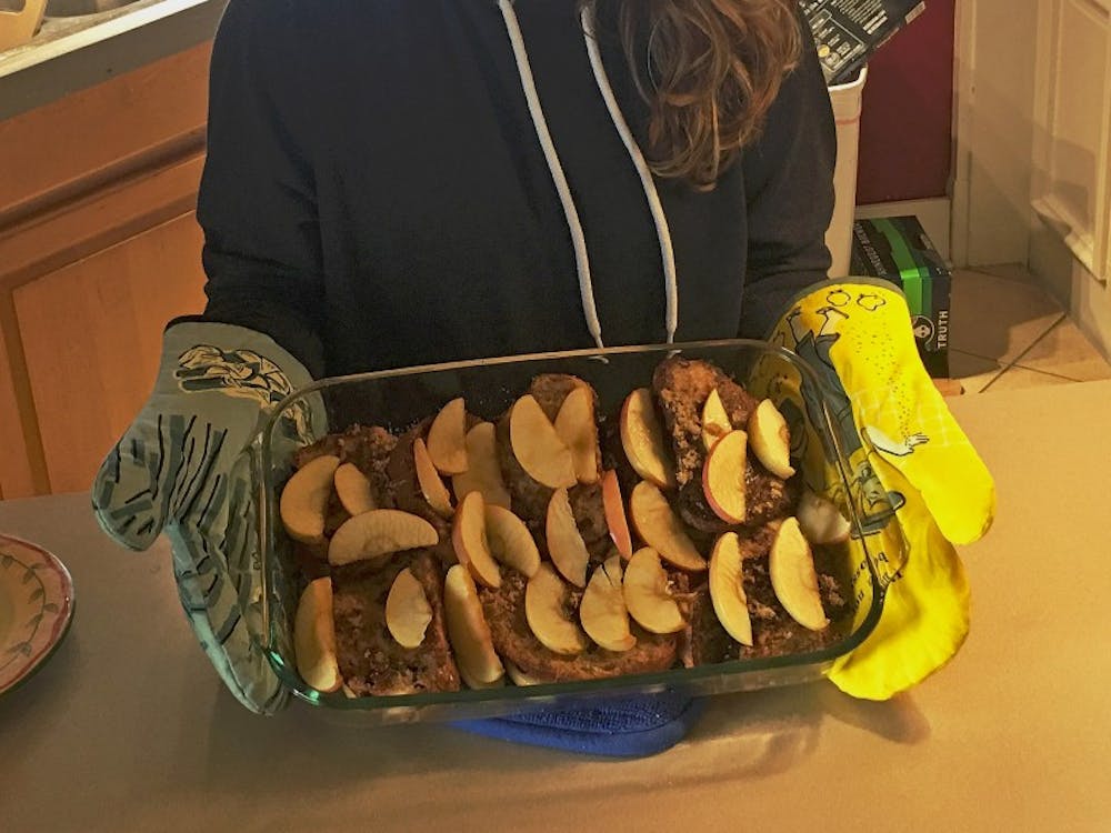 French toast brings a new staff members closer to upperclassmen.