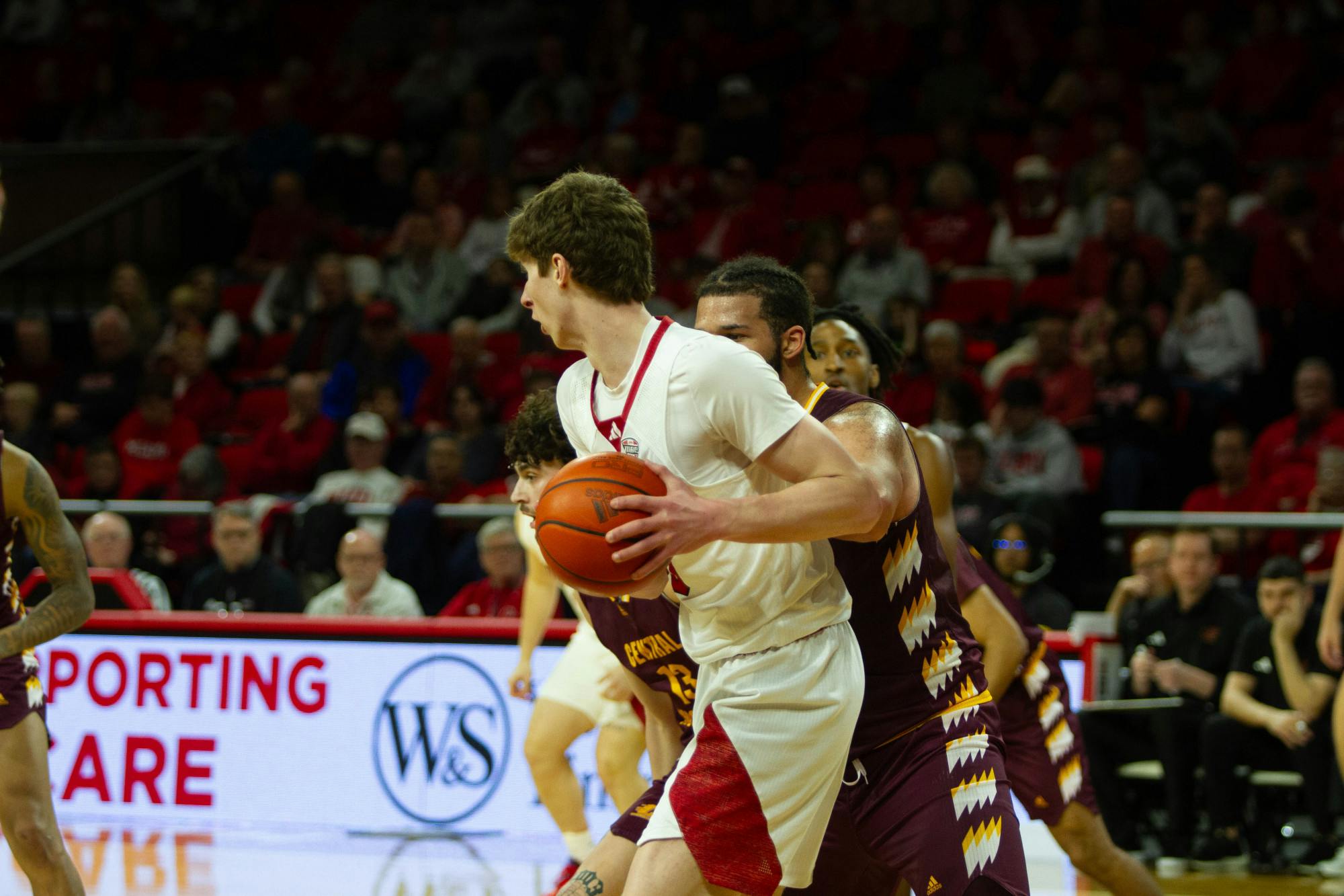 Reece Potter's height gives him a significant advantage, but his speed and mobility is also a huge asset for the team
