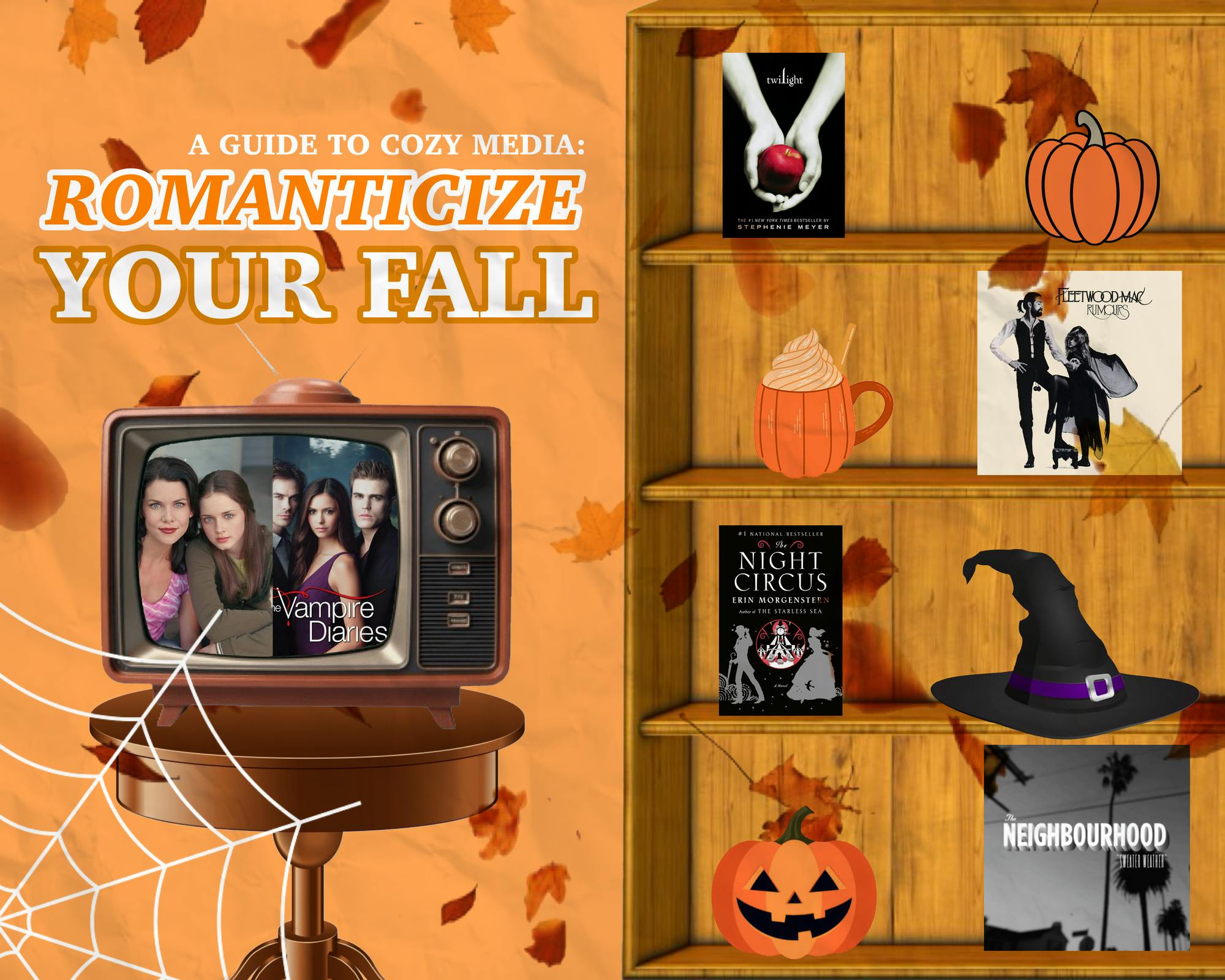 The Miami Student's Kathryn Hippe compiled a list of her favorite media to get in the fall spirit.