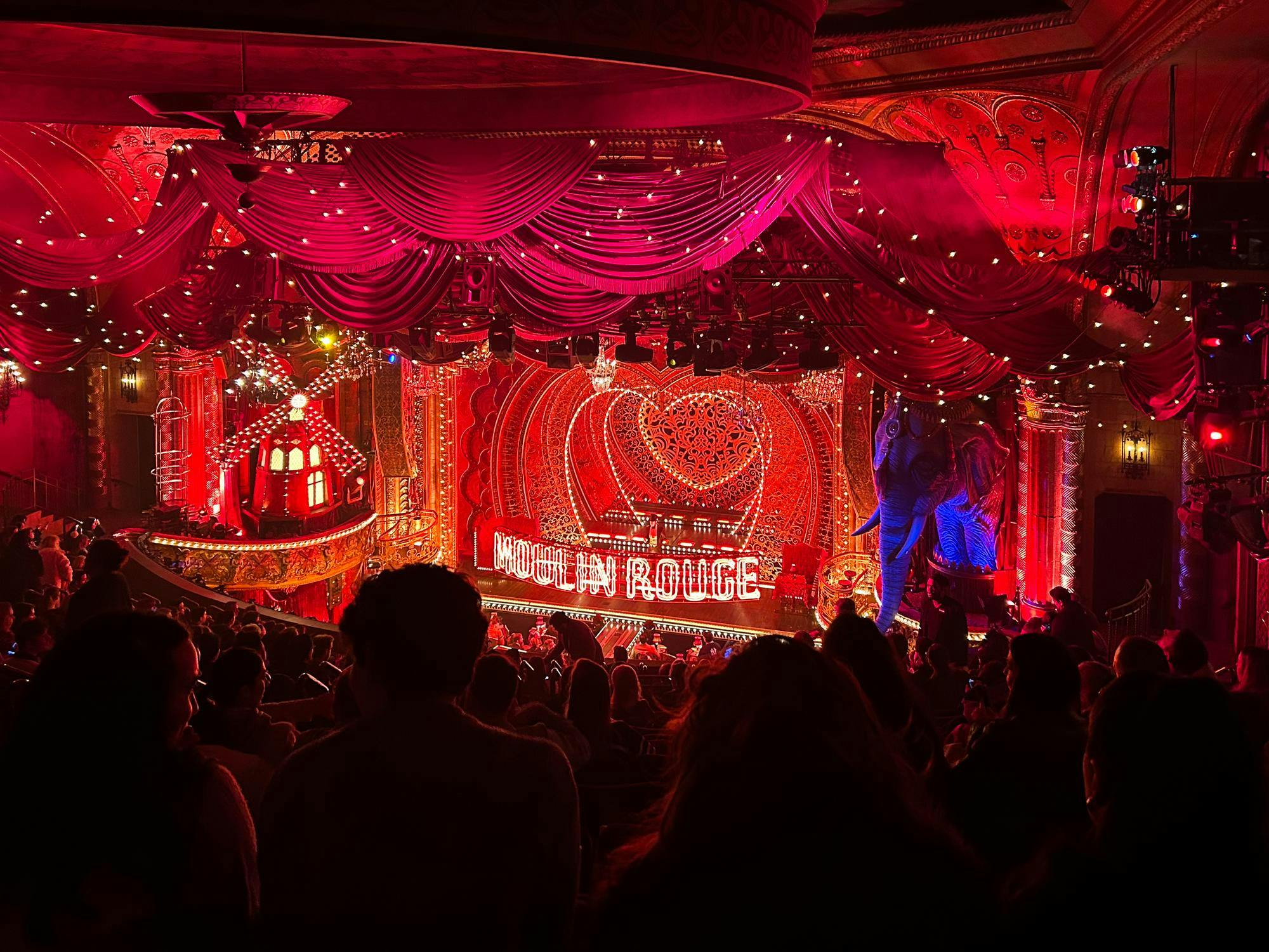 Ayla Peden, assistant culture editor, saw 'Moulin Rouge' on Broadway.