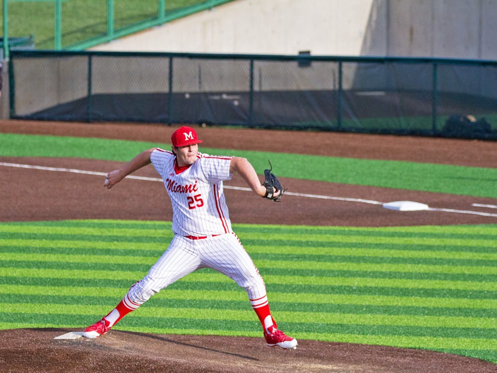 Redshirt junior Grant Hartwig pitched and started as a designated hitter before his 2018 injury. Now, after a conversation with his head coach, Danny Hayden, Hartwig is focused solely on pitching.