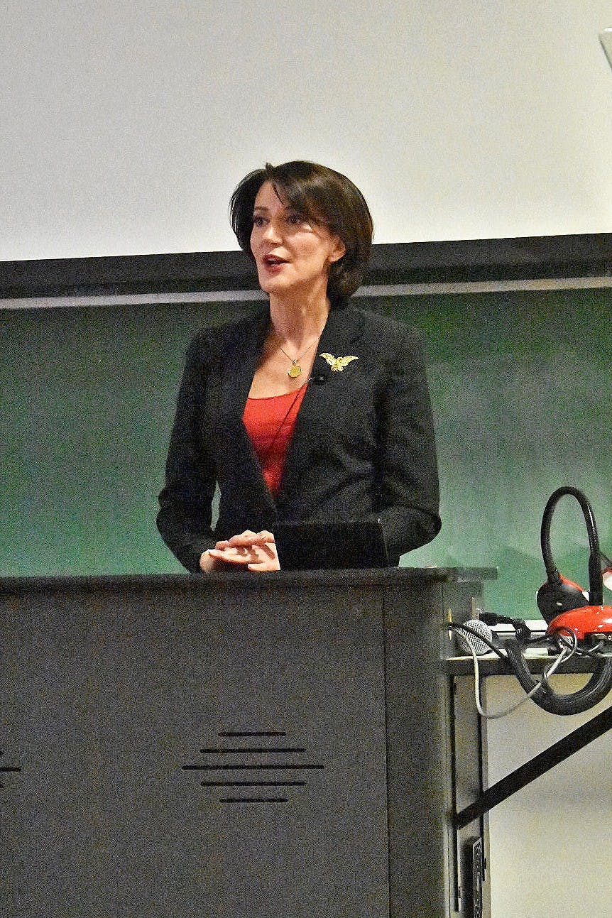 Kosovo’s former president, Atifete Jahjaga, sets herself apart from her presidential peers in more ways than one. 