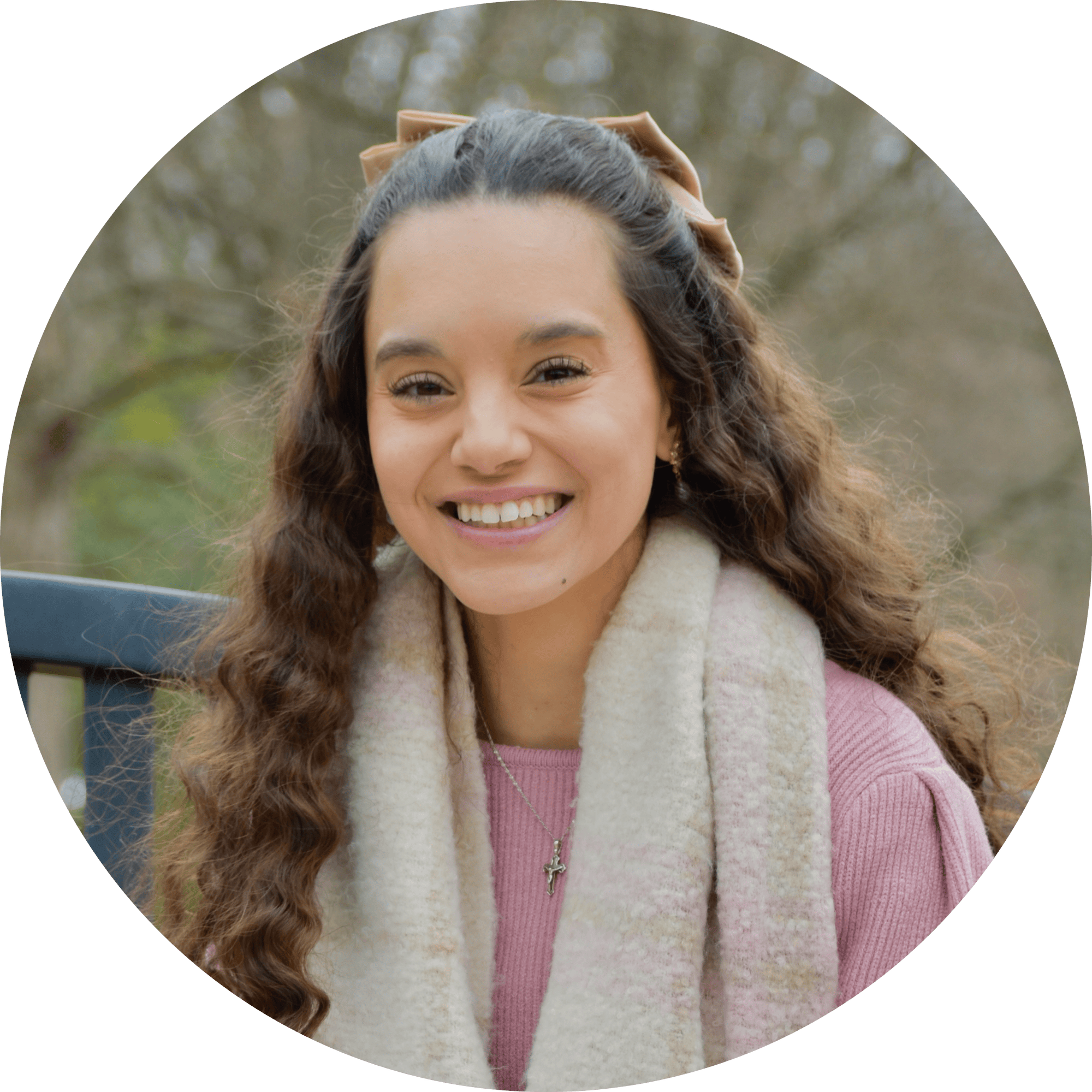 Maria Valentina Almeida was diagnosed with kidney disease months before graduation, and has formed a deeper union with Christ since then. Photo provided by Brett Milam.