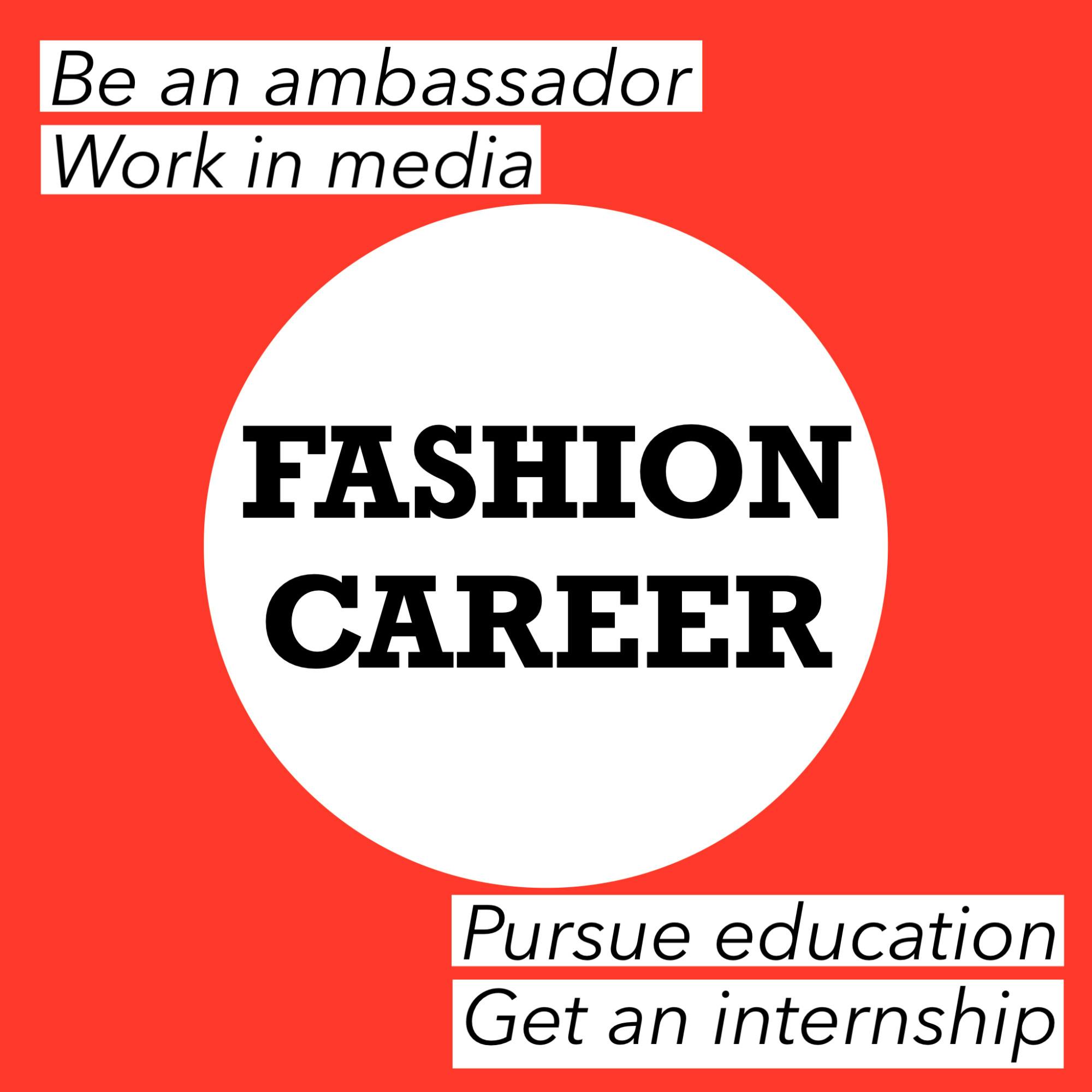 A future in fashion is multifaceted and can start developing at any point in college.