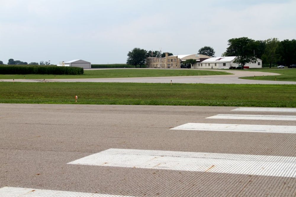 Miami University's Airport is located just west of Oxford between Fairfield and Brookvile roads.