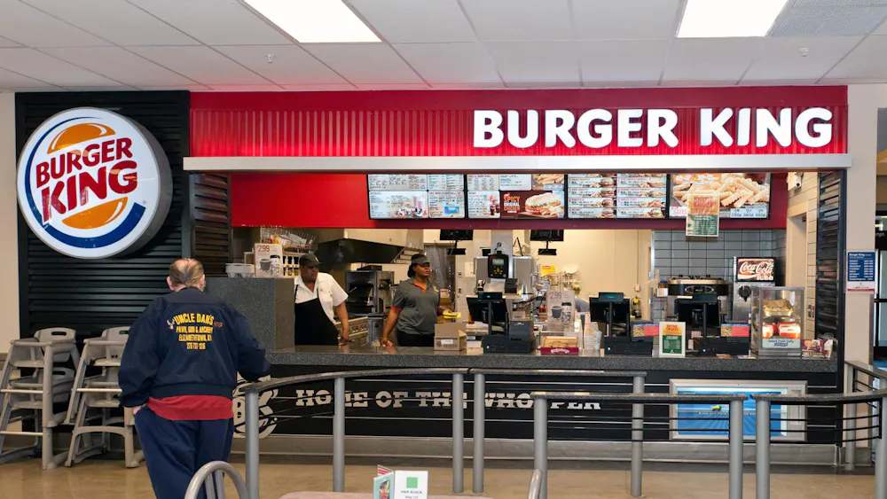 A Burger King food court restaurant. Photo from Wikimedia Commons.