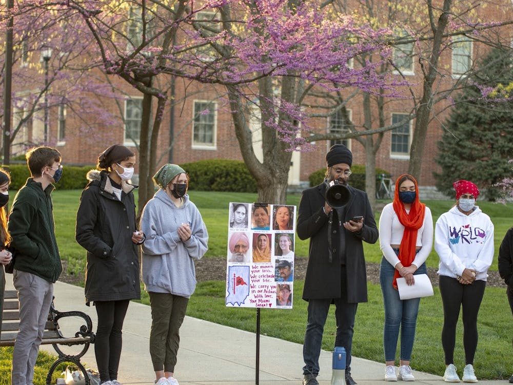 A variety of speakers expressed their emotions at the Sikh Student Association's vigil on Thursday.