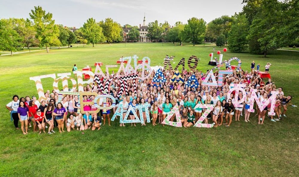 As the pandemic surges on, Greek Life recruitment has been pushed to an all-virtual platform. 