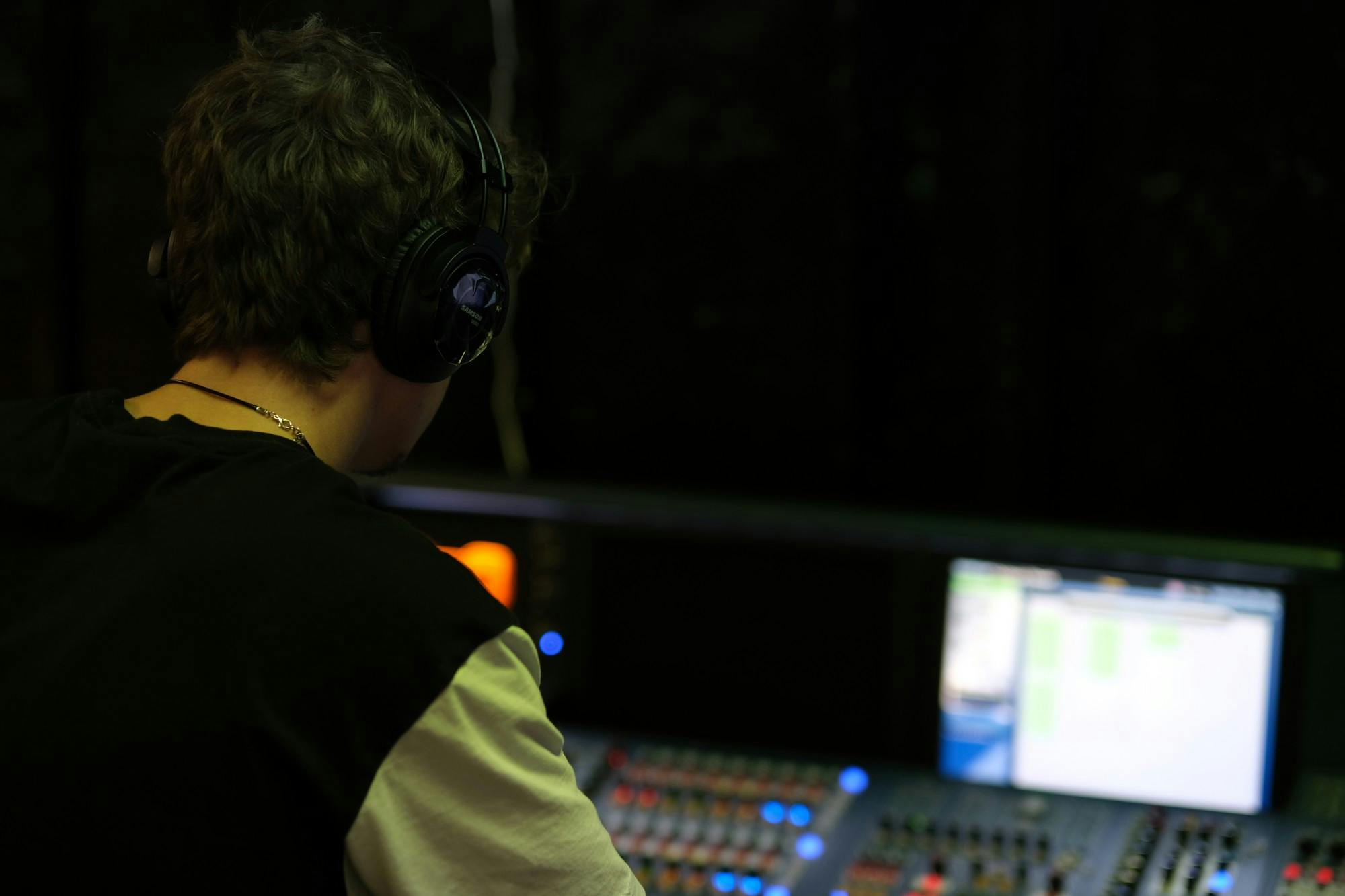 Senior Michael Burns is the owner and manager of Oxford Originals.﻿